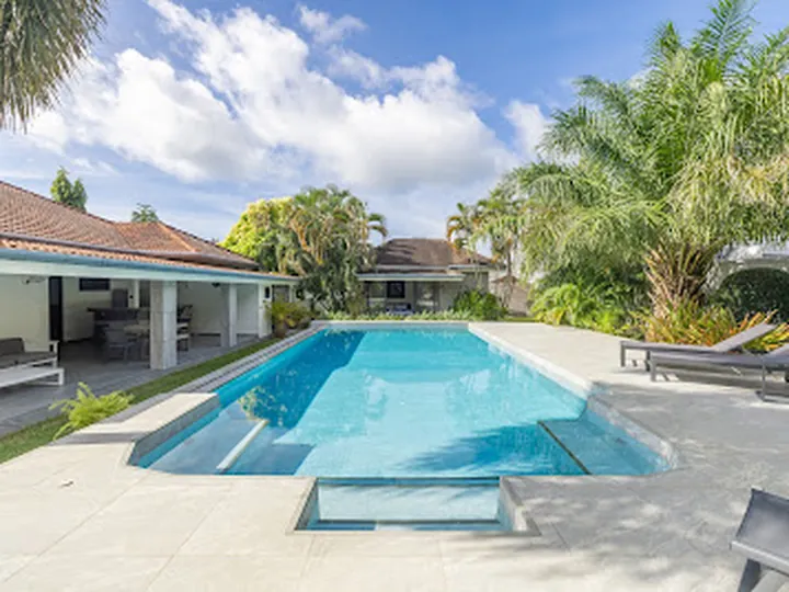 Large private swimming pool